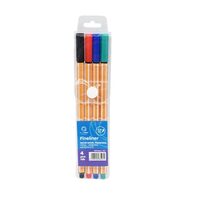 Fineliner Set 4 culori 0.4mm BlueRing