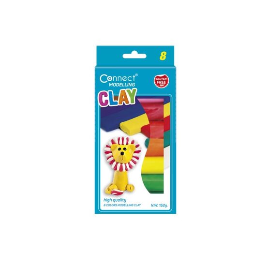 Plastilina Connect 8 culoare 152 gr
