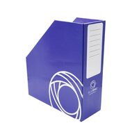 Suport vertical cartonat albastru BlueRing
