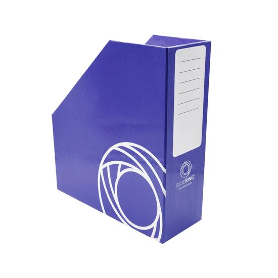 Suport vertical cartonat albastru BlueRing