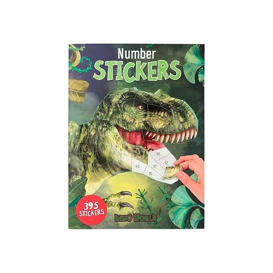 Stickere Numere Dino World 
