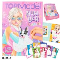 Carte Stickere Numere Top Model