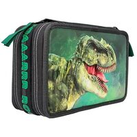Penar triplu echipat 3D Verde Dino World