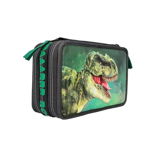 Penar triplu echipat 3D Verde Dino World