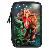 Penar triplu echipat LED Gri Dino World 