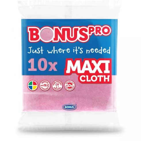 Bonus Pro Maxi Laveta Universal 38X40cm 10/Set
