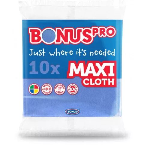 Bonus Pro Maxi Laveta Universal 38X40cm 10/Set