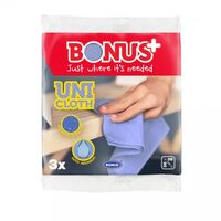 Bonus Uni Laveta 38X38CM 3/SET
