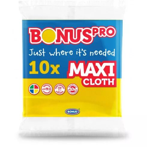 Bonus Pro Maxi Laveta Universal 38X40cm 10/Set