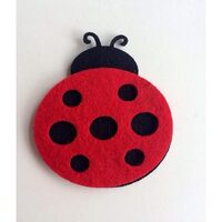 Buburuza fetru 7.5cm