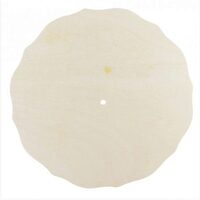 Baza de ceas din lemn 30cm ondulat 10656