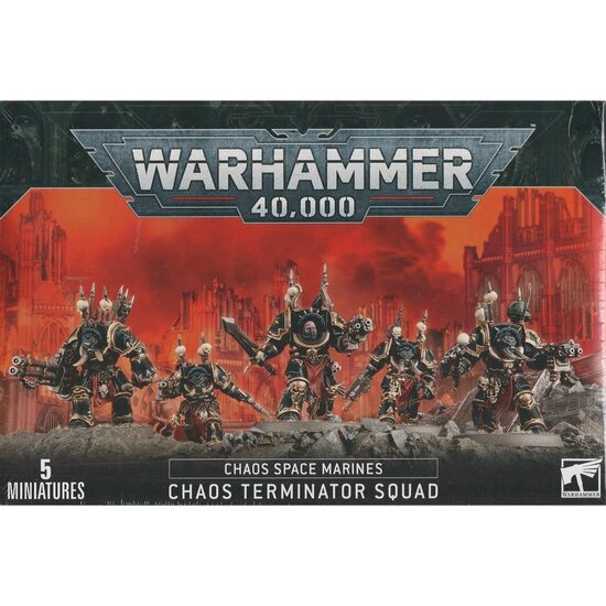 Pachet Miniaturi Warhammer 40k, Chaos Space Marines: Terminators