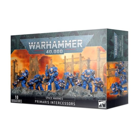 Pachet Miniaturi Warhammer 40k, Space Marines: Primaris Intercessors