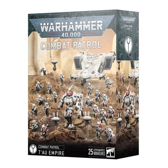Pachet Miniaturi Warhammer 40k, T'au Empire: Stealth Battlesuits