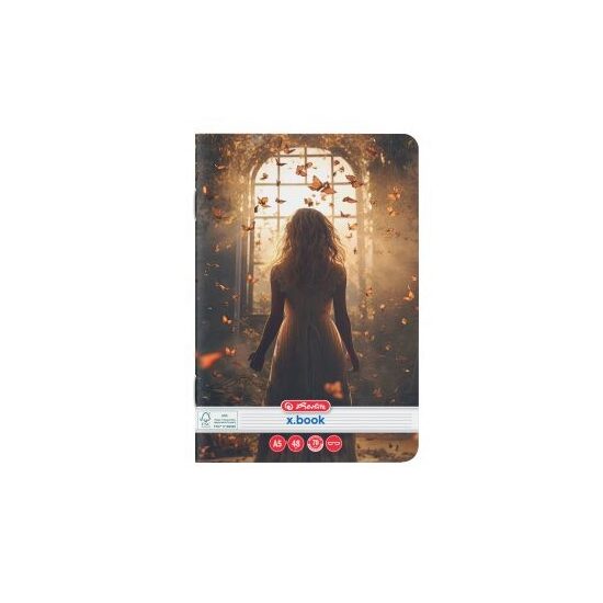 Caiet A5, 48 File 70g/MP Dictando, colturi rotunjite Motiv FAIRY TALE