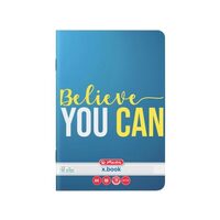 Caiet A4, 80 File 70g/MP Dictando, colturi rotunjite Motiv QUOTES