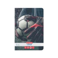 Caiet A4, 80 File 70g/MP Dictando, colturi rotunjite Motiv FOTBAL