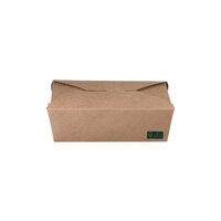 Cutie kraft meniu flamobox