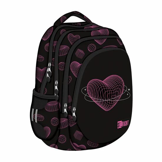 Ghiozdan BP06 ST Right Virtual Heart 4 compartimente 42x31x22cm (1 buc/buc)