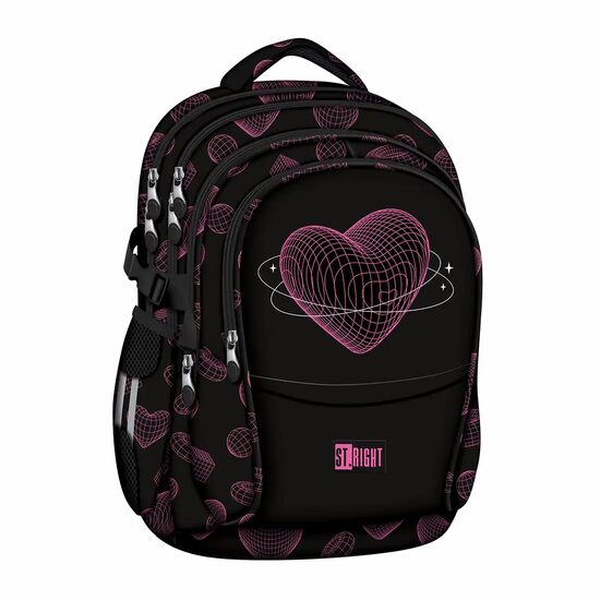 Ghiozdan BP01 ST Right Virtual Heart 4 compartimente 43x32x21 cm (1 buc/buc)