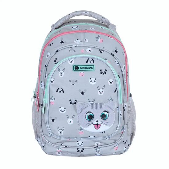 Ghiozdan AB330 3 compartimente colectia Cute Kitty (1buc/buc)