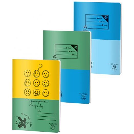 Caiet A5 48 file Velin Basic Pigna