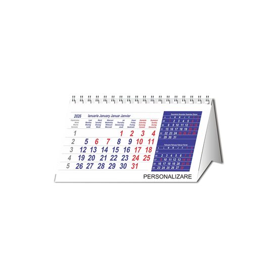 CALENDAR BIROU MINIMAL 6 COLI ARH