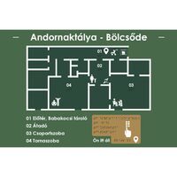 Placa informativa IT BT60X40_Braille cu harta tactila 60X40 cm