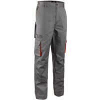 Pantaloni gri-portocaliu L PADDOCK