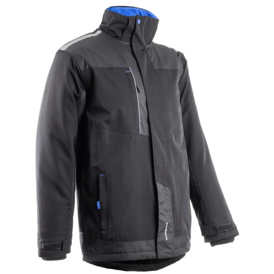 TAMIA Jacheta de iarna din softshell, neagra, marimea L
