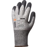 EUROCUT 5 GRI REZ. LA TAIERE, PE PALMA CU LATEX CREP NEGRU