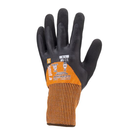 MANUSI EUROCUT L400 CUT C, 13G HPPE DUBLA IMERSIE LATEX