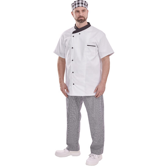 HAINA DE BUCATAR CU MANECA SCURTA_