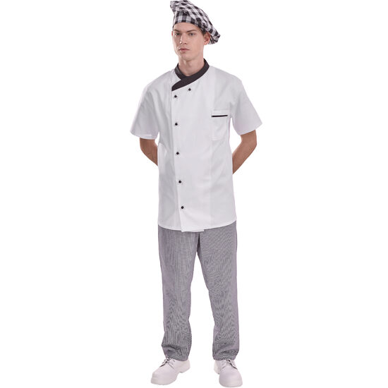 PANTALONI BUCATAR MODEL PEPIT, TALIE CU ELASTIC_XS