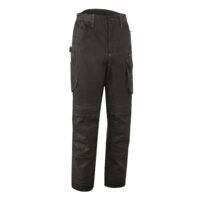 PANTALONI PE TALIE BARVA, DE CULOARE ANTRACIT-LIME_