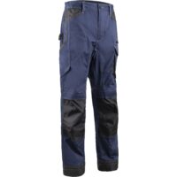 PANTALONI PE TALIE BARVA, DE CULOARE ALBASTRU INCHIS_S