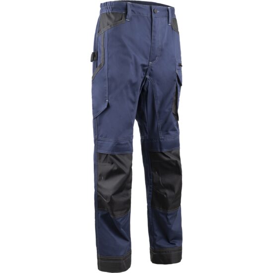 PANTALONI PE TALIE BARVA, DE CULOARE ALBASTRU INCHIS_S