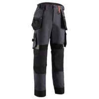 PANTALONI CRISTOBAL GRI INCHIS-ORANGE MARIMEA-