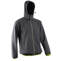 FROGGY JACHETA SOFTSHELL GRI INCHIS LIME MARIMEA-