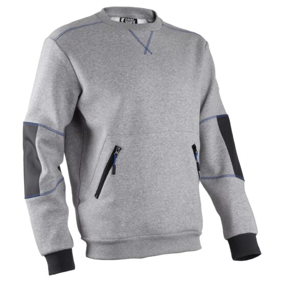 HATO PULOVER DIN FLEECE, GRI DESCHIS, MARIMEA-