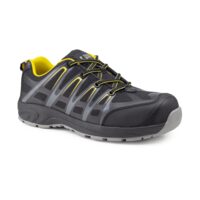 PANTOFI ALUNI NEGRU/GALBEN_