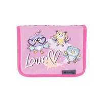 Penar neechipat Pulse, 1 fermoar,2 clapete, Owl Love 122123