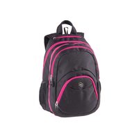 Ghiozdan Pulse 2IN1 Teens Pink black dot 121793