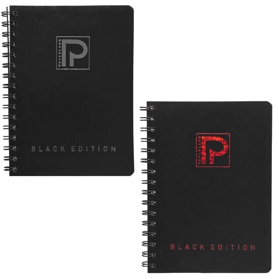 CAIET A5 96F 70GR D SP BLACK PAPERLAND