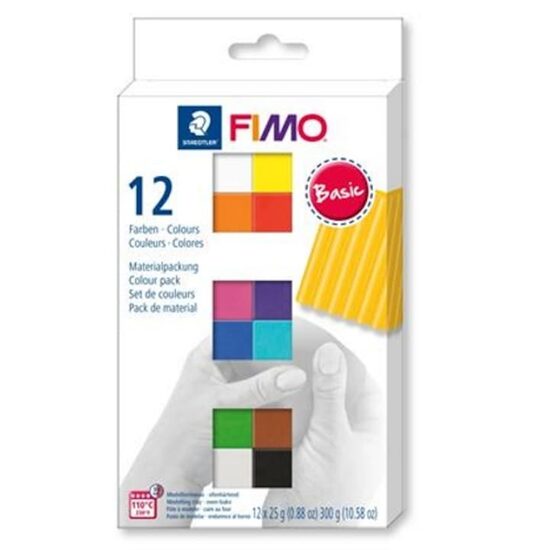 SET MODELAJ FIMO SOFT 12BUC/SET