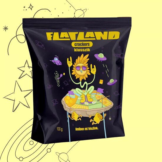 Grapoila Flatland Crackers Classic 100gr