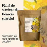 Faina de floarea-soarelui SUNFLOWER SEED FLOUR 500gr