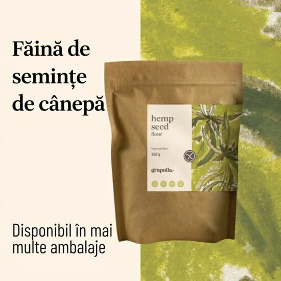 Faina de canepa HEMPSEED FLOUR 250gr