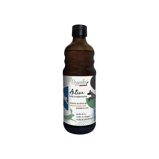 ANIMEAL ACTIVE - Amestec de uleiuri presate la rece pentru animale, 250 ml