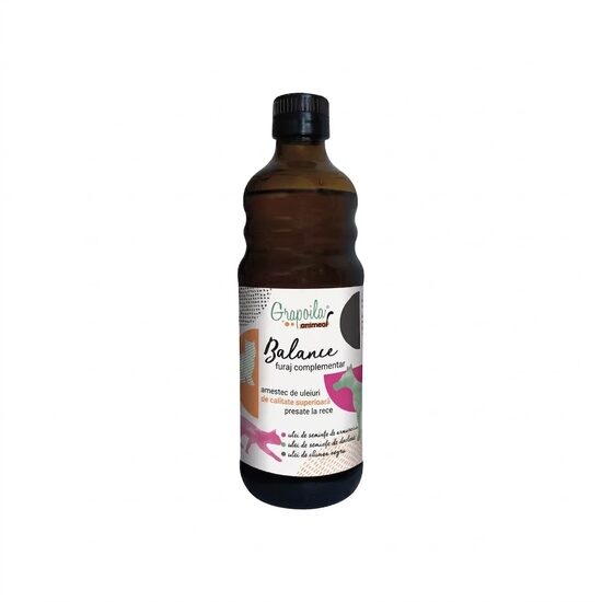 ANIMEAL BALANCE - amestec de uleiuri presate la rece pentru animale, 250 ml